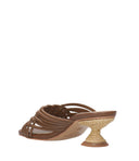 Paloma Barcelò Sandals Leather Brown
