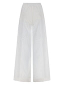 Herno Pantalone Traforato Con Ricamo Sangallo