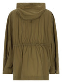 Laminar Parka Corto Con Cappuccio