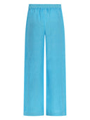 120% Lino Pantalone Ampio In Lino