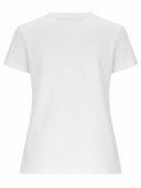 Msgm T Shirt Con Logo Pennellato