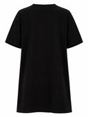 Msgm Abito Con Logo Pennellato