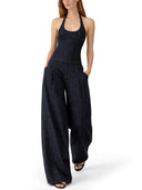Jacquemus Top "Lavoir" En Denim