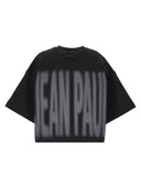 Jean Paul Gaultier T Shirt Cropped Con Logo
