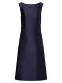 Alberta Ferretti Abito Midi In Raso