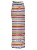 Missoni Gonna Lunga Pareo z motywem Zig Zag