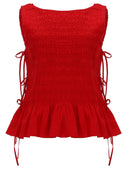 Ganni Top "Camicia" Con Lacci