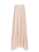 Rotate Birger Christensen Abito Midi In Chiffon