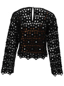 Michael By Michael Kors Top In Crochet