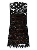 Michael By Michael Kors Mini Abito In Crochet