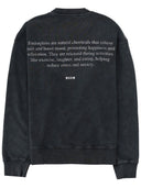 Msgm Felpa Con Stampa