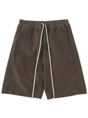 Rick Owens Drkshdw korte broek "Wide Pusher"