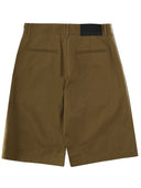 Shorts Msgm In Cotone Con Patch Logo