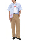 Msgm Camicia Con Stampa