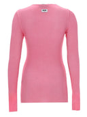 Msgm T-shirt i Viscosa