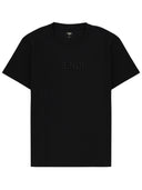 Fendi T Shirt Con Logo 3 D