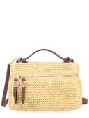 Tory Burch Handtasche aus Rafia mit Tracolla