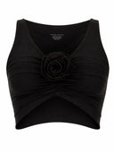 Magda Butrym Top Con Fiore
