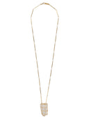 Isabel Marant Collana Con Pendente "Rock Crystal"