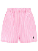 Msgm Shorts Con Logo