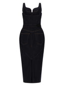 Givenchy Abito In Denim Grezzo