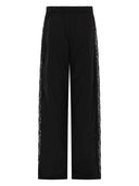 Msgm Pantalone Dritto Con Dettagli In Pizzo