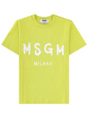 Msgm T Shirt Con Logo