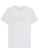 Msgm T Shirt Con Logo