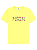 Msgm T Shirt Con Logo