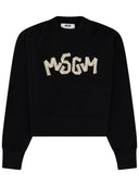 Msgm Felpa Con-Logo