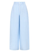 120% Lino Pantalone In Lino
