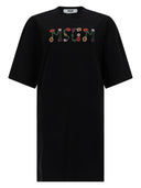 Msgm Abito T-Shirt mit Logo