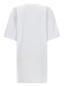 Msgm Abito T Shirt Con Logo