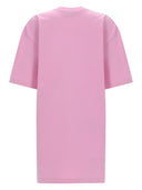 Msgm Abito T Shirt Con Logo
