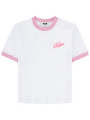Msgm T Shirt Con Logo