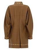 Fendi Soprabito In Pelle