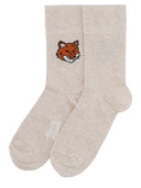 Maison Kitsuné Calzini "Fox Head" Con Logo