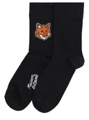 Maison Kitsuné Calzini "Fox Head" Con Logo