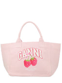 Ganni Borsa „Himbeere“ mittelgroß