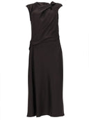 Teori Abito "Twist Bodice" i satin