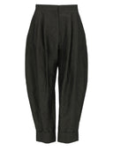 Pt Torino Pantalone "Cloe" in Lino E Cotone