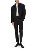 Versace Giacca In Lana E Mohair Con Zip