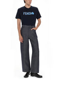 Fendi-jeans met relaxte pasvorm