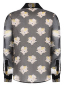 Fendi Camicia Oversize In Seta E Cotone