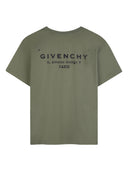 Givenchy T Shirt Con Stampa Sul Retro