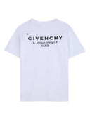 Givenchy T Shirt Con Stampa Sul Retro