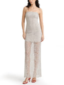 Rotate Birger Christensen Long Lace Dress