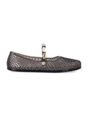 Scarpe basse dell'antica Grecia nere