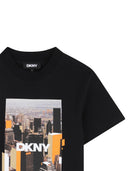 Dkny T Shirt Con Stampa "New York"