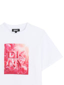 Dkny T Shirt Con Stampa Ny